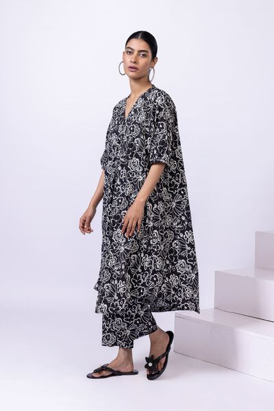 Printed | Ripple Crinkle | Pants | AED 36.00