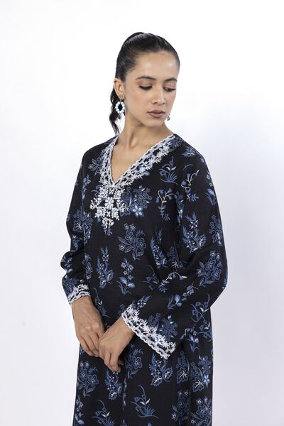 Embroidered | Light Khaddar | Fabrics 2 Piece | Top and Bottom | AED 50.00