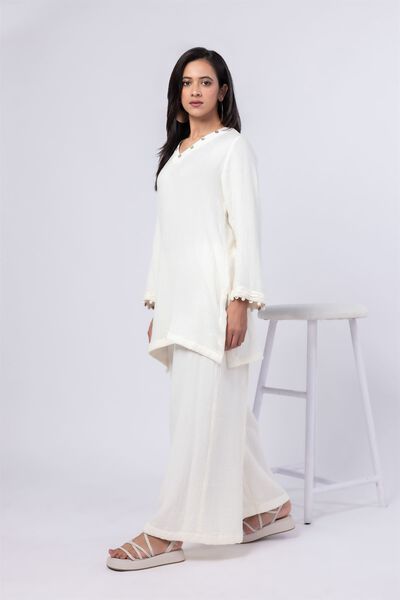 Dyed | Cheese Cloth | Pants | AED 30.00