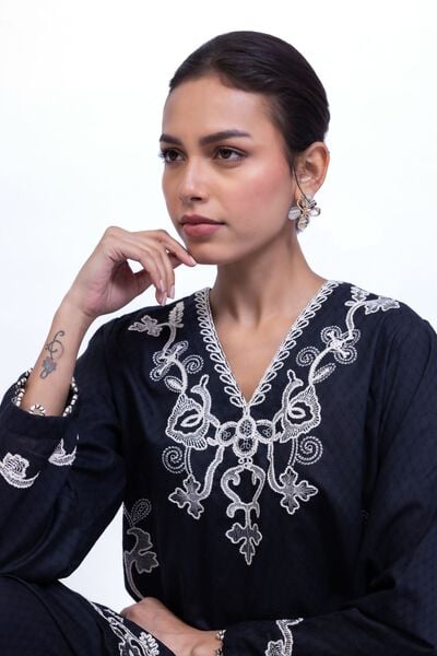 Embroidered | Cotton Dobby | Kurta | AED 140.00