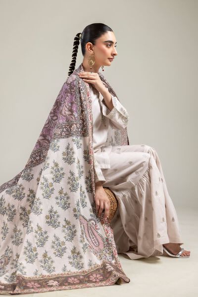 Embroidered | Lawn | Lawn Paisley Dupatta | AED 80.00
