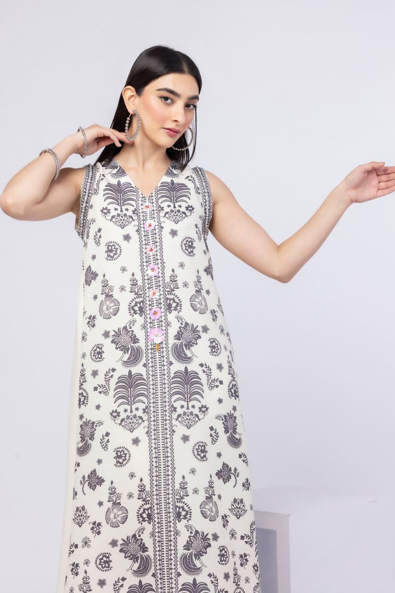 Printed | Thai Silk | Kurta | AED 54.00