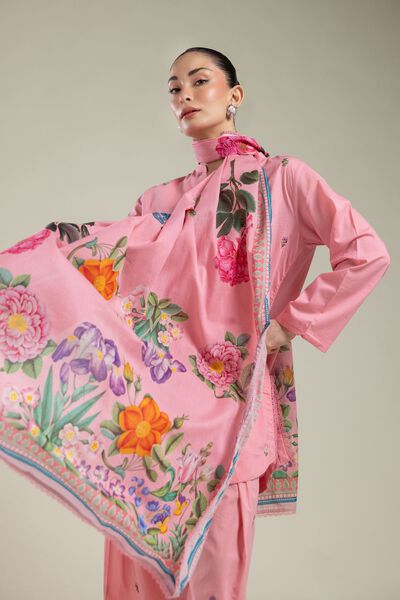 Embroidered | Lawn | Floral Lawn Dupatta | AED 80.00