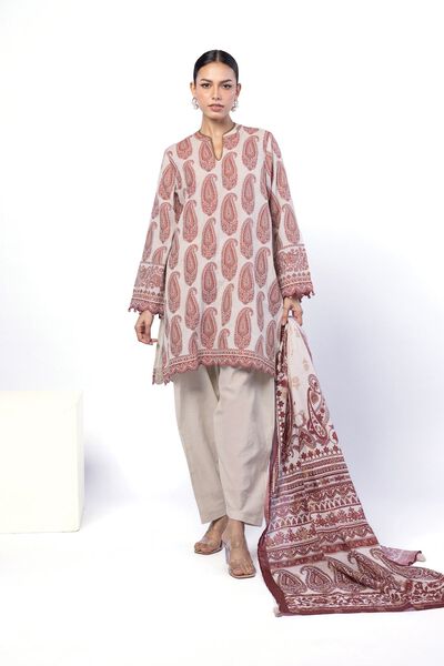 Dyed | Jacquard | Fabrics 3 Piece | AED 180.00