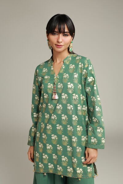 Printed | Cambric | Cambric Co-ords Set | AED 120.00