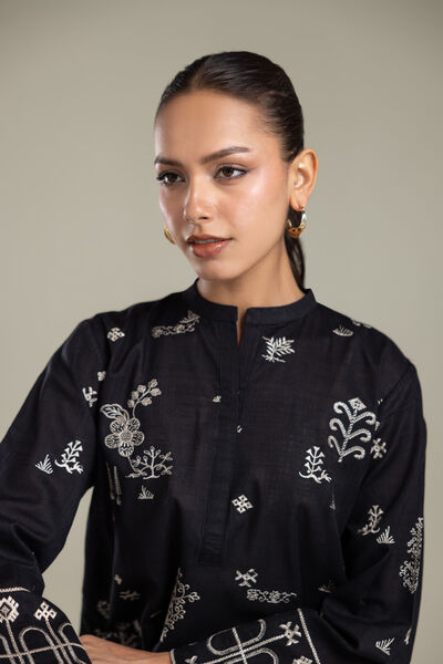 Embroidered | Heavy Textured Cotton | Fabrics 2 Piece | Top and Bottom | AED 200.00