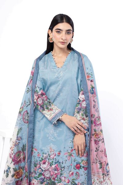 Printed | Jacquard | Tailored 3 Piece | AED 280.00