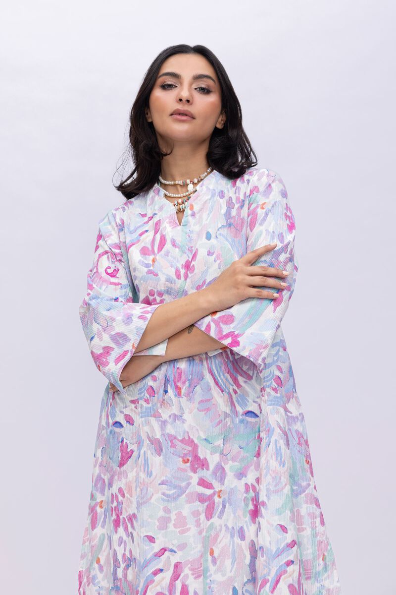 Buy Abstract Cotton Kurta | 0.0 N/A | 25-04E48-02TA-VG_MULTI | Khaadi ...