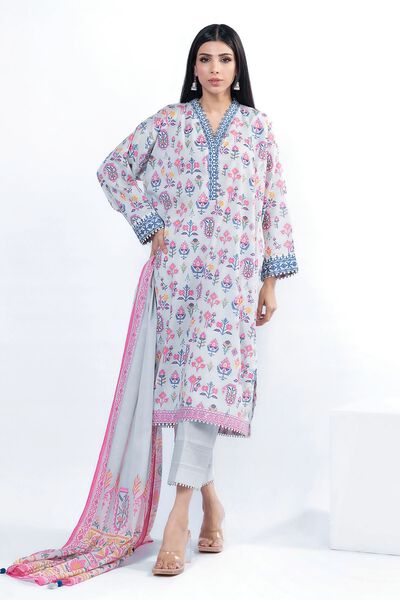 Embroidered | Lawn | Fabrics 3 Piece | AED 140.00