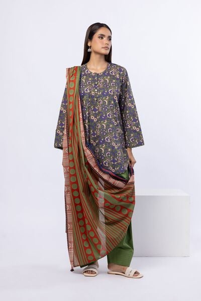 Printed | Slub Lawn | Dupatta | AED 80.00