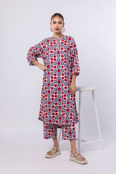 Printed | Cambric | Pants | AED 48.00