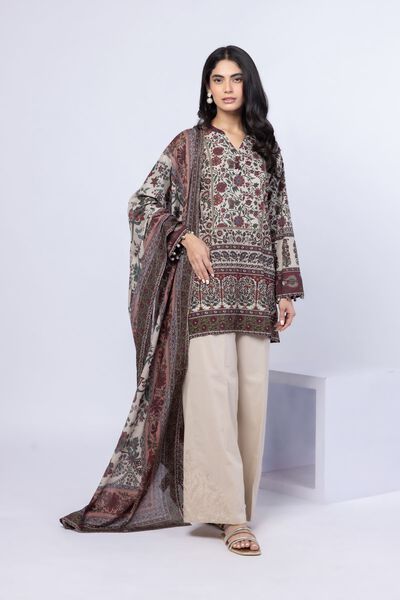 Embroidered | Cambric | Pants | AED 68.00
