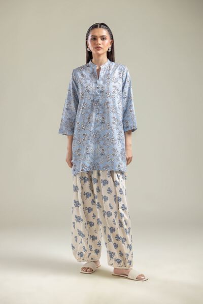 Printed | Cotton Dobby | Floral Cotton Shalwar | AED 100.00