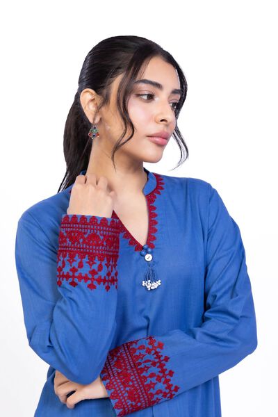 Embroidered | Heavy Textured Cotton | Kurta | AED 36.00