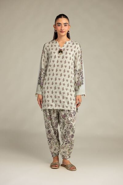 Printed | Raw Silk | Shalwar | AED 150.00