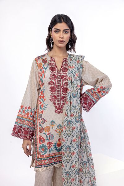 Embroidered | Lawn | Fabrics 3 Piece | AED 160.00