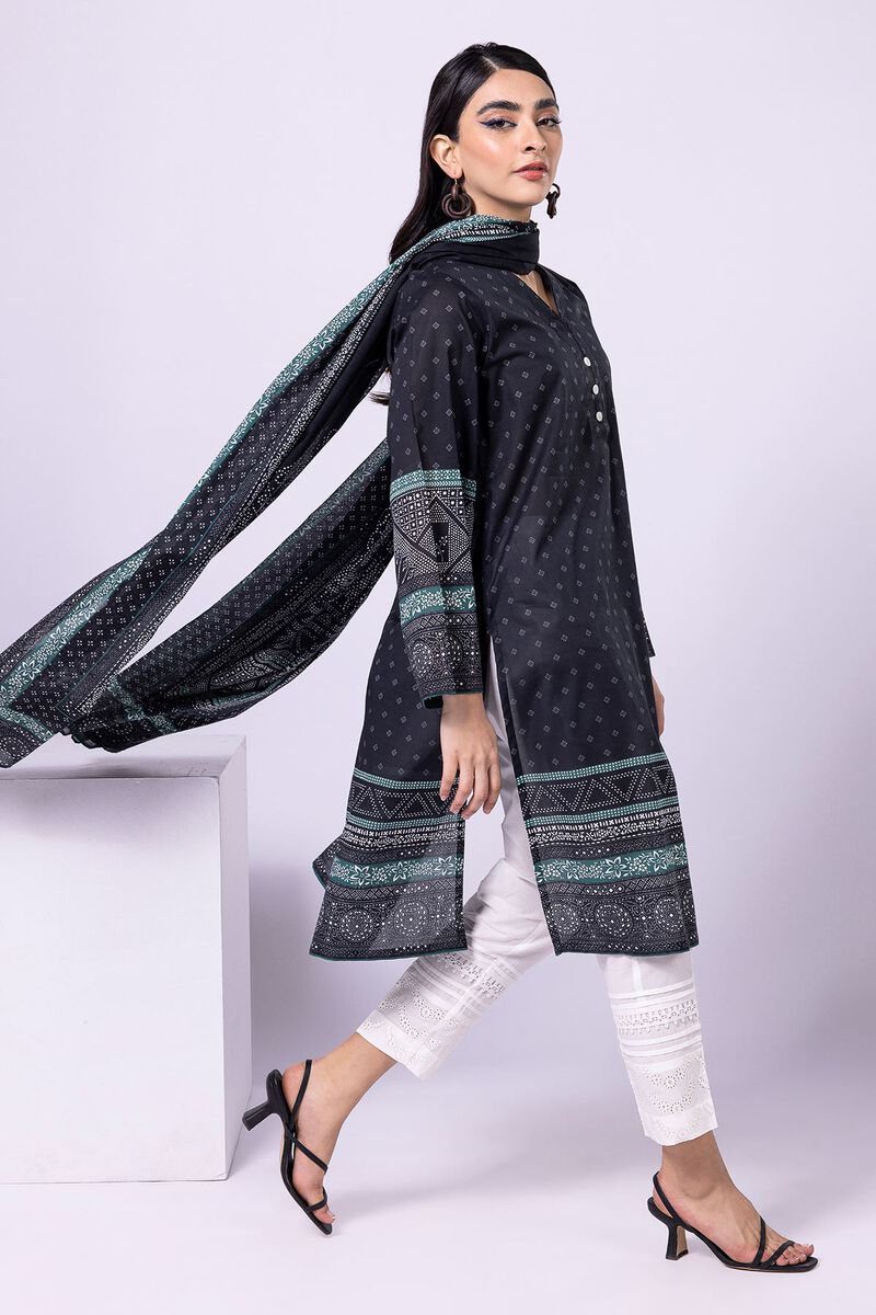 Printed Lawn | Top Dupatta | Fabrics 2 Piece | null