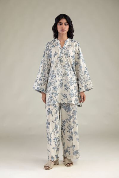 Embroidered | Cambric | Pants | AED 130.00