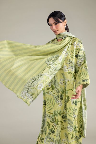 Printed | Lawn | Floral Lawn Dupatta | AED 130.00
