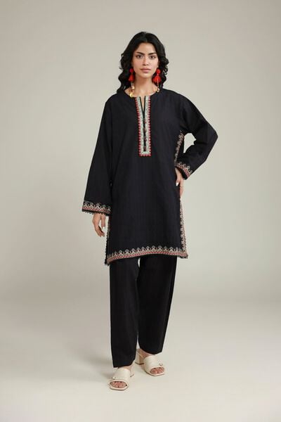 Embroidered | Dobby | Fabrics 2 Piece | Top and Bottom | AED 150.00