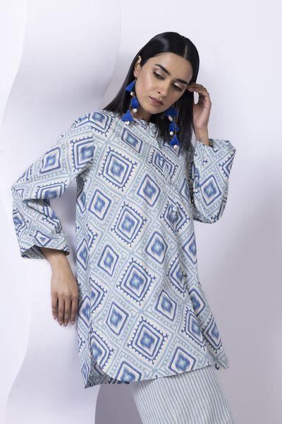 Printed | Cambric | Kurta | AED 40.00