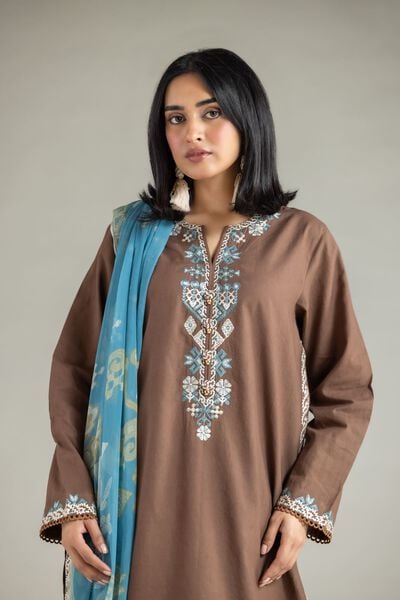 Embroidered | Cambric | Fabrics 3 Piece | AED 200.00