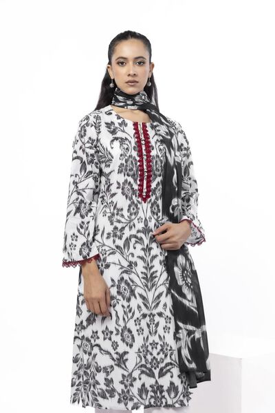 Embroidered | Cotton | Tailored 3 Piece | AED 180.00