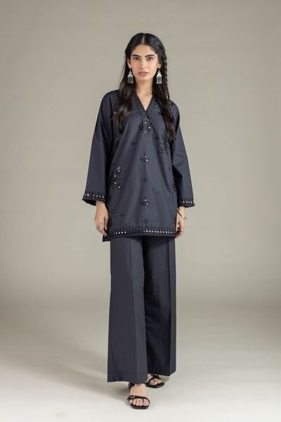 Dyed | Raw Silk | Pants | AED 60.00