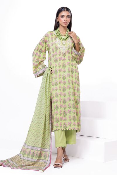 Embroidered | Lawn | Fabrics 3 Piece | AED 80.00