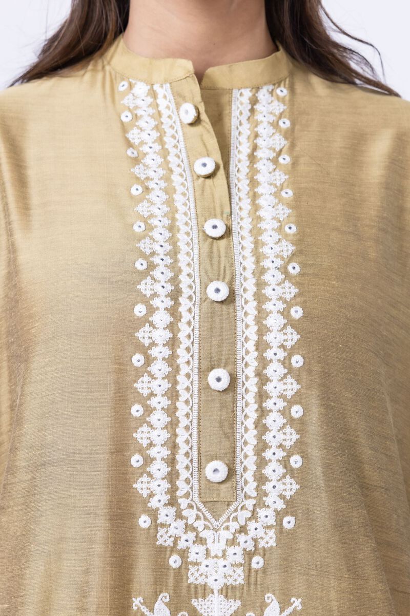 Embroidered | Raw Silk | Kurta | null