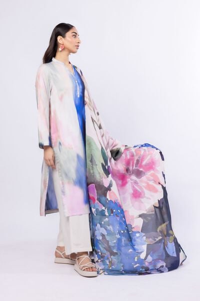 Printed | Light Thai Silk | Dupatta | AED 36.00