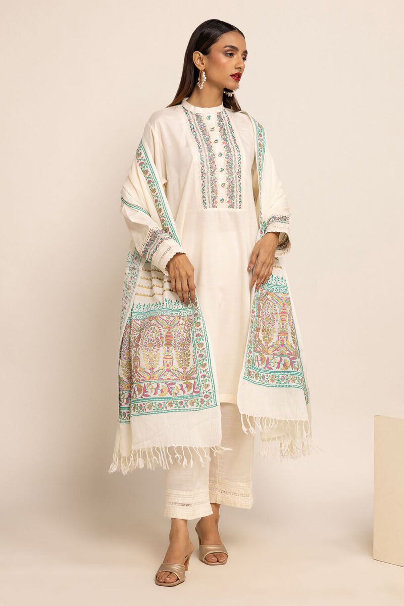  | Shawl | Embroidered | null