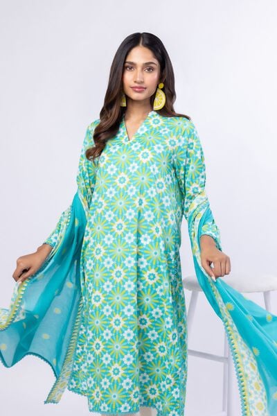 Printed | Cambric | Kurta | AED 80.00