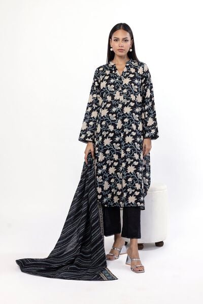 Printed |Khaddar | Fabrics 3 Piece | AED 120.00