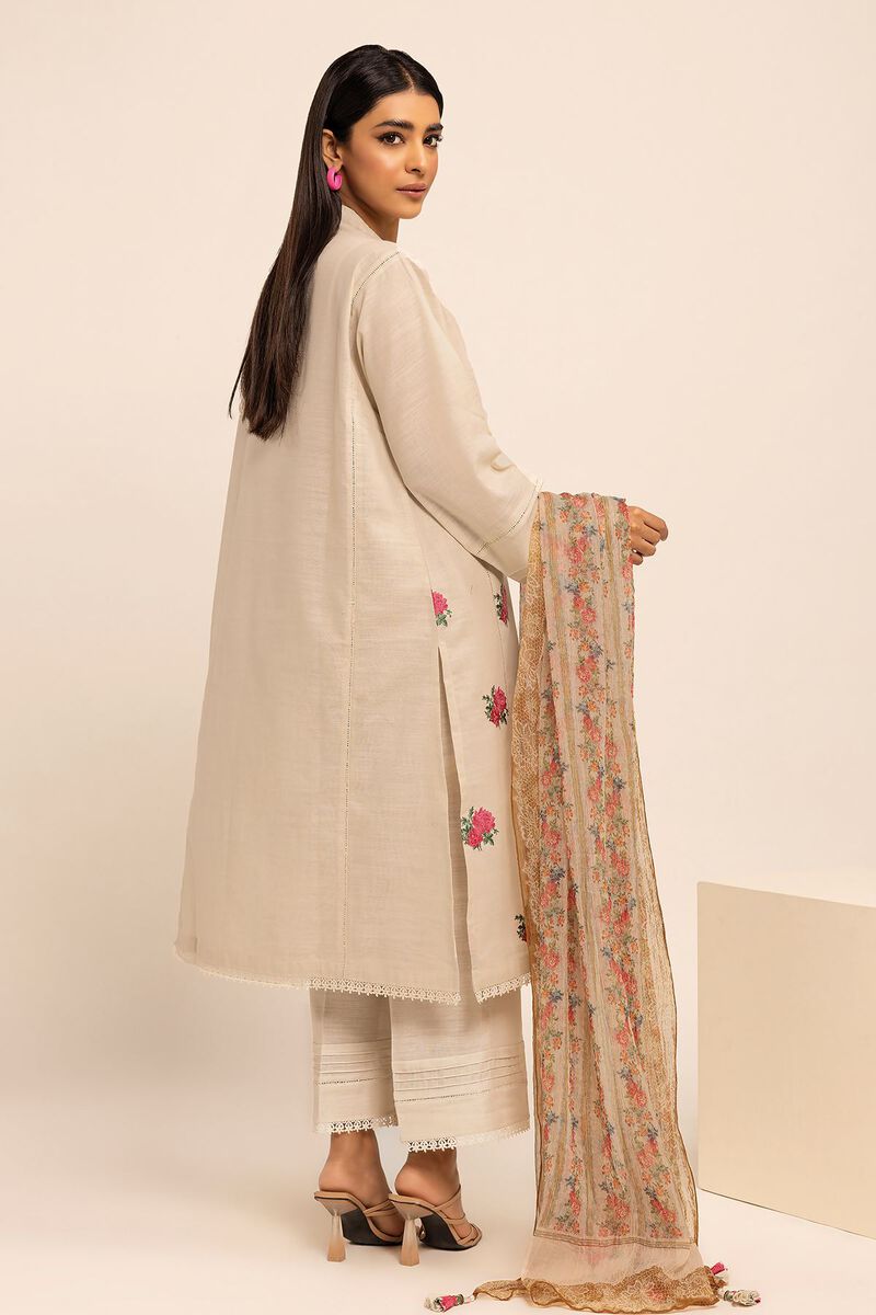 Embroidered | Crosshatch | Fabrics 3 Piece | null
