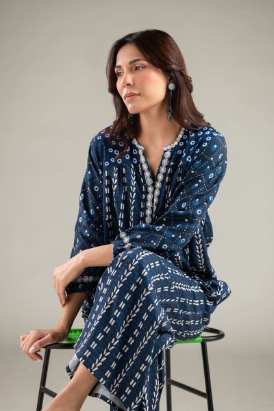 Embroidered | Viscose Crepe | Tunic | AED 45.00