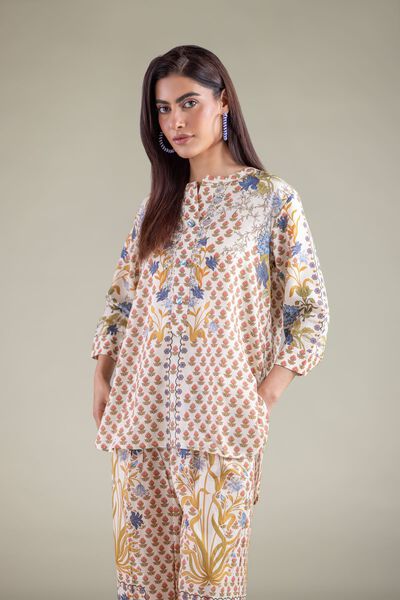 Embroidered | Textured Weave | Shirt | AED 65.00