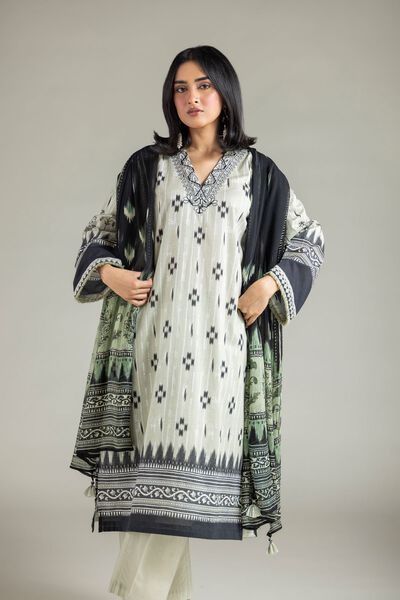 Embroidered | Lawn | Lawn 3-Piece Outfit | AED 150.00