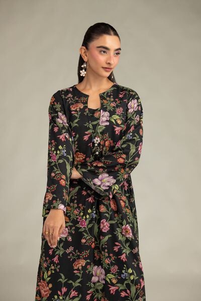 Printed | Raw Silk | Kurta | AED 180.00