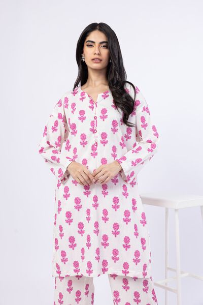 Printed | Ripple Crinkle | 2 Piece Co-ord Set | AED 172.00
