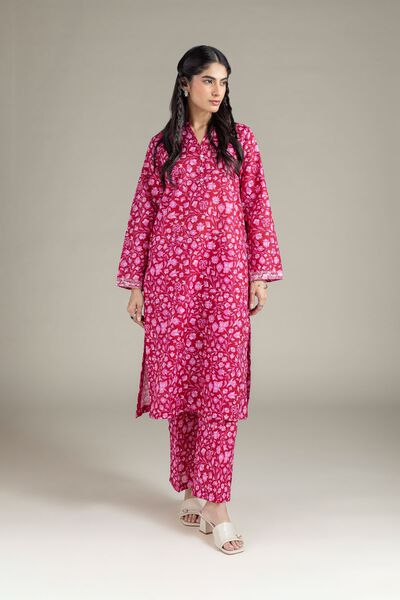 Dyed | Textured Cotton | Pants | AED 70.00