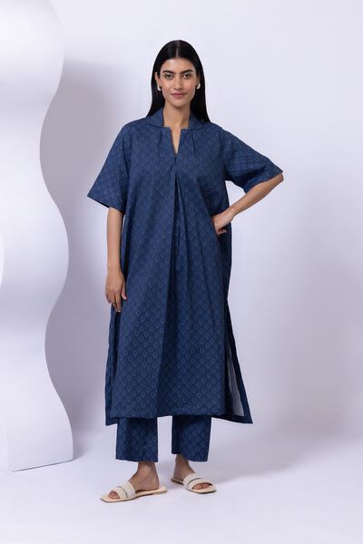 Printed | Ripple Crinkle | Kurta | AED 100.00