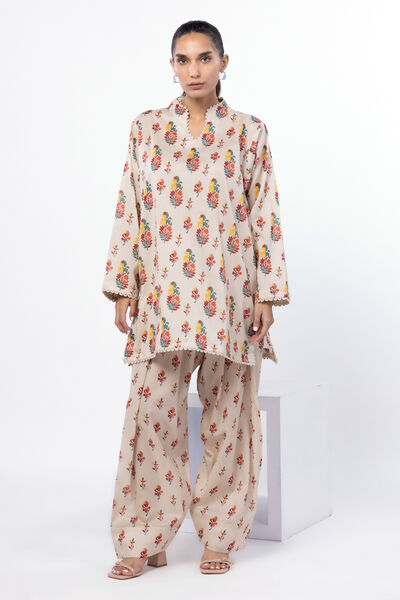Printed | Lawn | Fabrics 2 Piece | Top and Bottom | AED 100.00