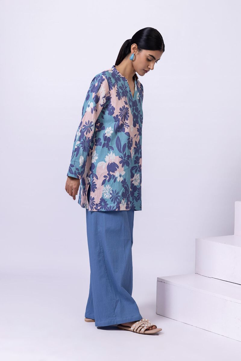 Printed | Ripple Crinkle | Kurta | AED 50.00