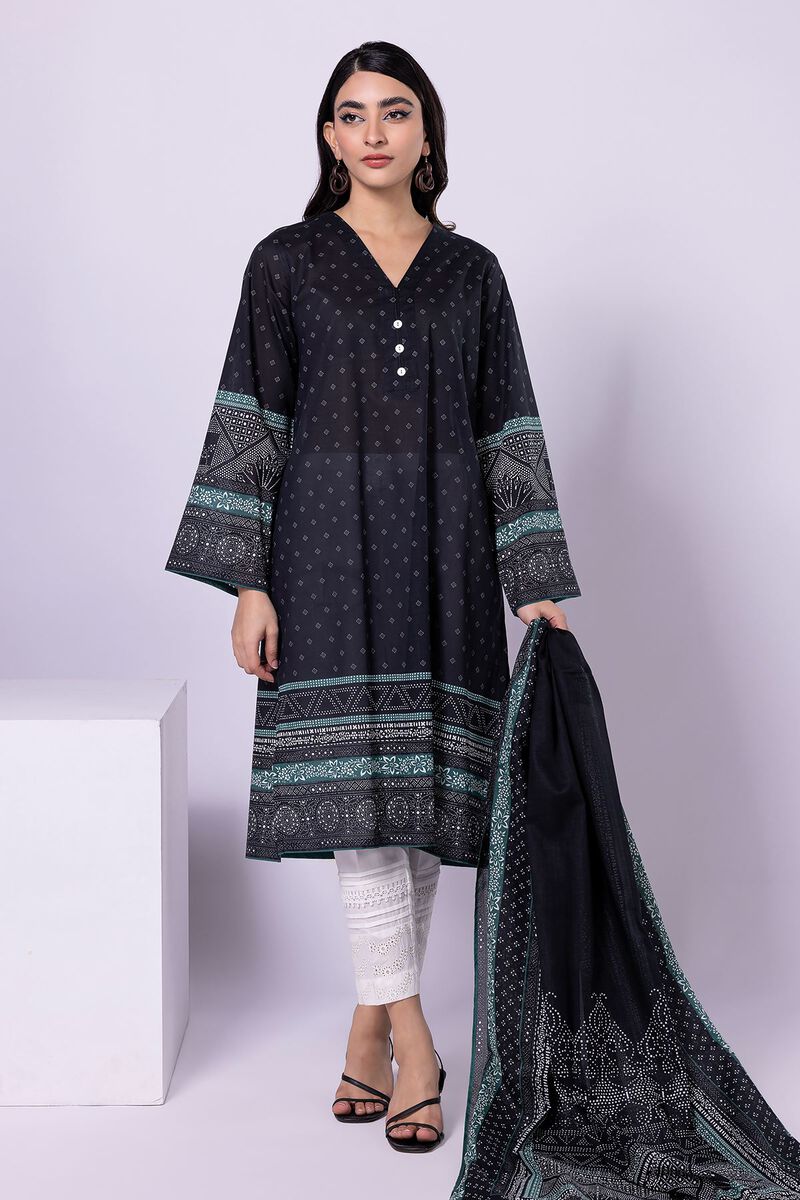Printed Lawn | Top Dupatta | Fabrics 2 Piece | null