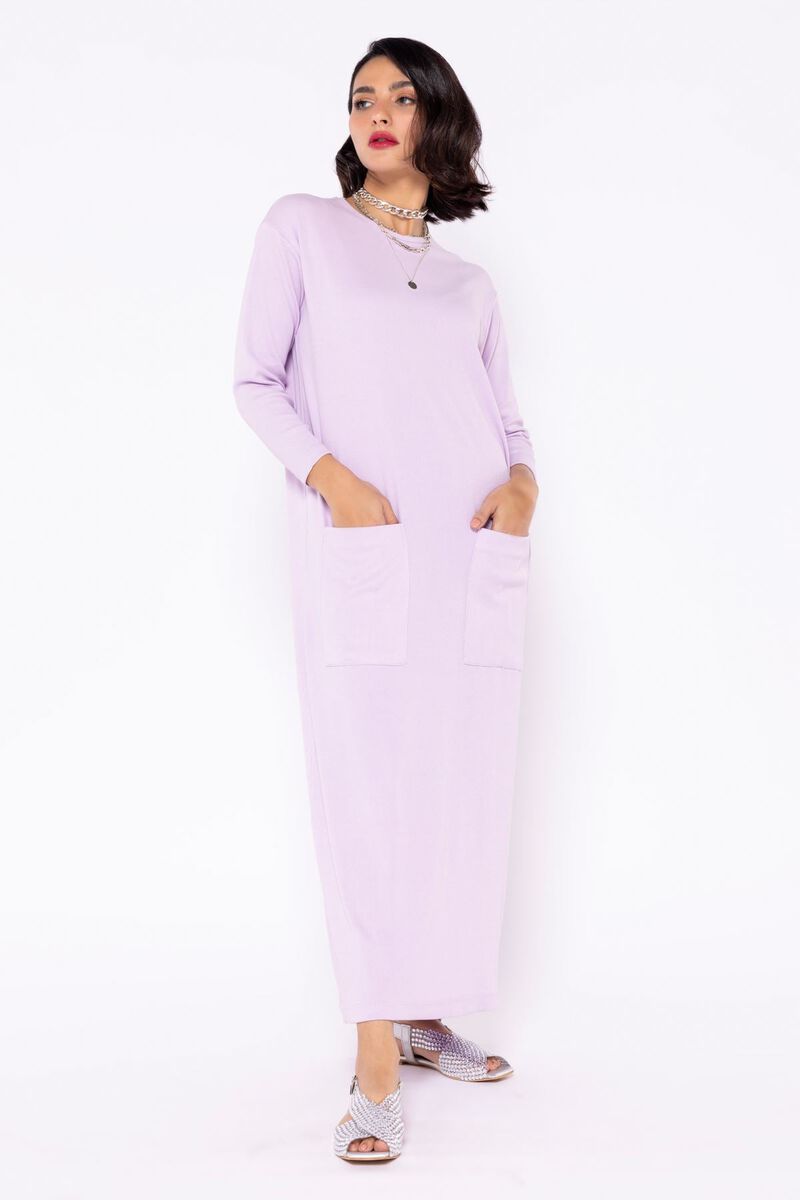Maxi Dress, PURPLE, hi-res image number null