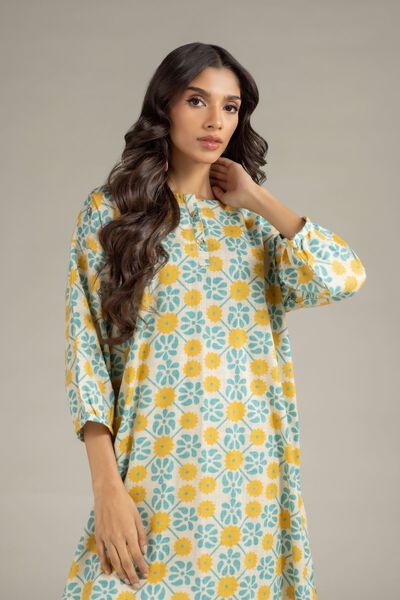 Printed | Heavy Textured Cotton | Kurta | AED 100.00