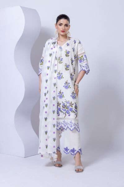 Embroidered | Crosshatch Raw Silk | Kurta | AED 72.00