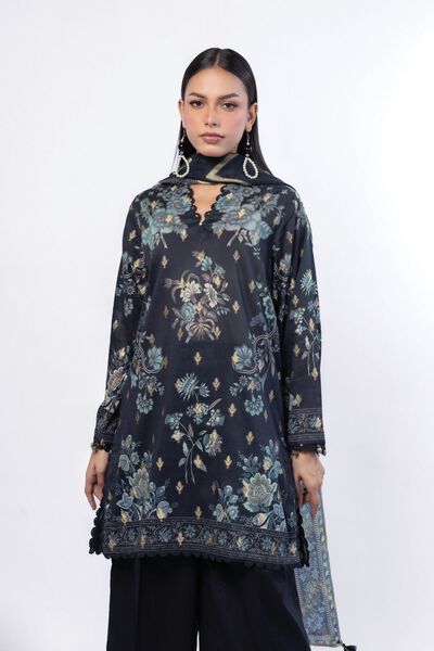 Printed | Jacquard | Tailored 3 Piece | AED 280.00