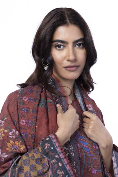 Printed | Karandi | Fabrics 3 Piece | AED 48.00